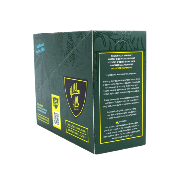 HIDDEN HILLS BLEND D11/D9/THCP LIVE RESIN 2G CARTRIDGE SATIVA - LIMEAID PALMER - Image 3