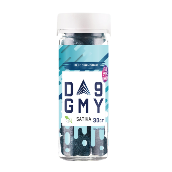 AGFN D9 GMY 810MG GUMMIES SATIVA - BLUE CHAMPAGNE
