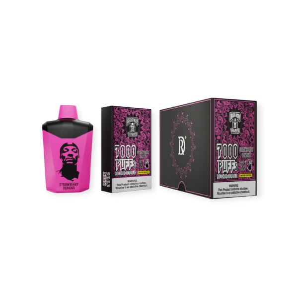 DEATHROW 5% 7000 PUFFS DISPOSABLE - STRAW BANANA