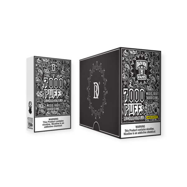 DEATHROW 5% 7000 PUFFS DISPOSABLE - MIXED FRUIT - Image 2