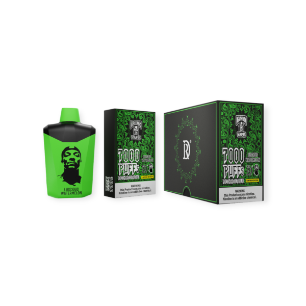 DEATHROW 5% 7000 PUFFS DISPOSABLE - LUCIOUS WATERMELON