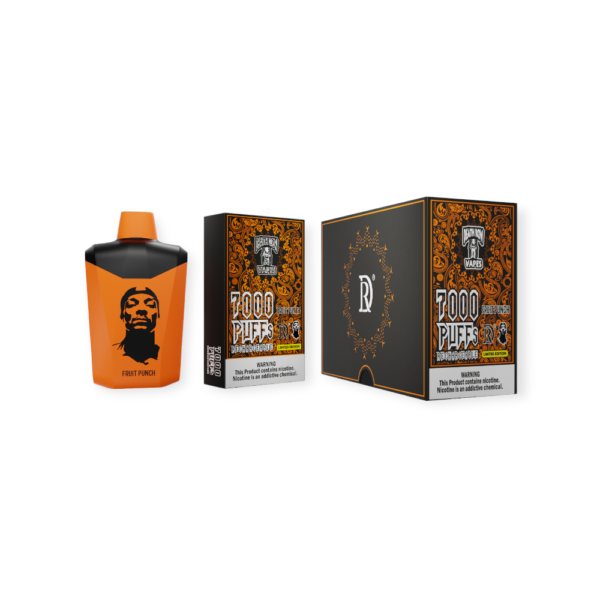 DEATHROW 5% 7000 PUFFS DISPOSABLE - FRUIT PUNCH