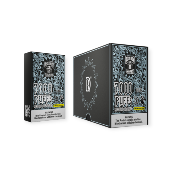DEATHROW 5% 7000 PUFFS DISPOSABLE - CLEAR - Image 2