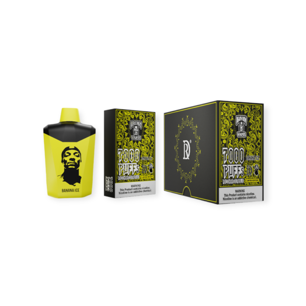 DEATHROW 5% 7000 PUFFS DISPOSABLE - BANANA ICE