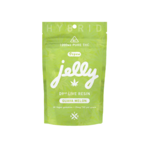 JELLY D9XP LIVE RESIN GUMMIES 1000MG – GUAVA MELON