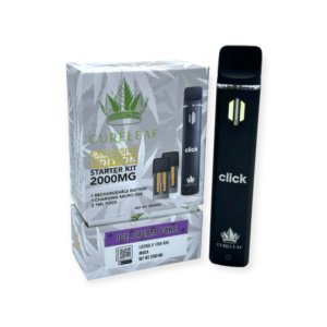 CURELEAF D8 THC 2000MG POD STARTER KIT INDICA – ICE CREAM CAKE