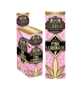 BILLIONAIRE CIGAR HEMP WRAPS – PINK LEMONADE