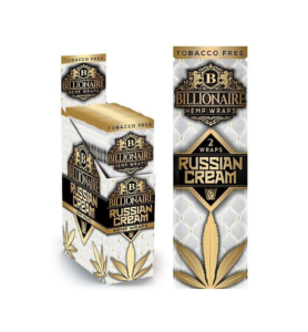 BILLIONAIRE CIGAR HEMP WRAPS – RUSSIAN CREAM