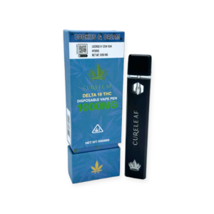 CURELEAF D10 THC 1G DISPOSABLE  – COOKIES & CREAM