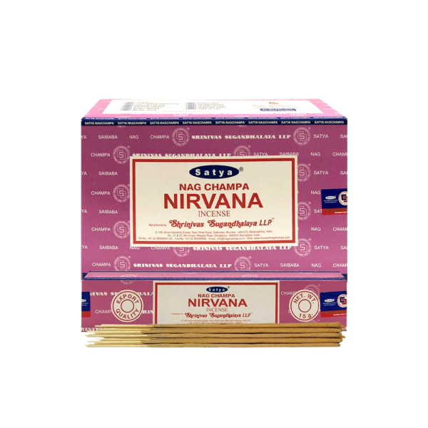 NAG CHAMPA SATYA INCENSE - NIRVANA - Image 3