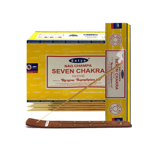 NAG CHAMPA SATYA  INCENSE - SEVEN CHAKRA