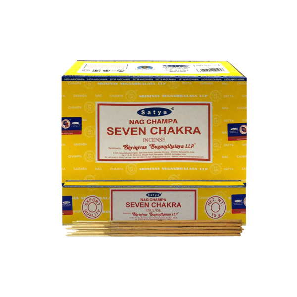 NAG CHAMPA SATYA  INCENSE - SEVEN CHAKRA - Image 2