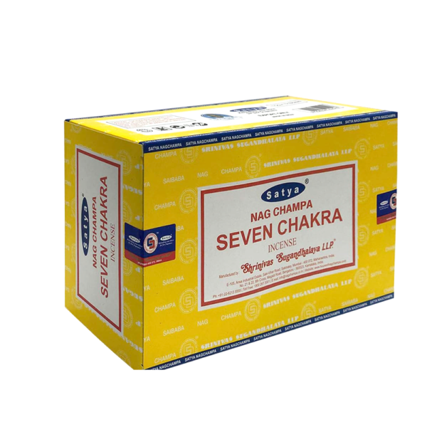 NAG CHAMPA SATYA  INCENSE - SEVEN CHAKRA - Image 3