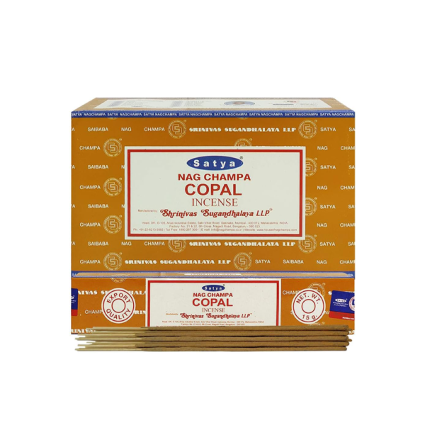 NAG CHAMPA SATYA INCENSE - COPAL - Image 2