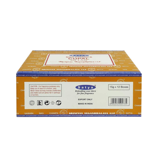 NAG CHAMPA SATYA INCENSE - COPAL - Image 3