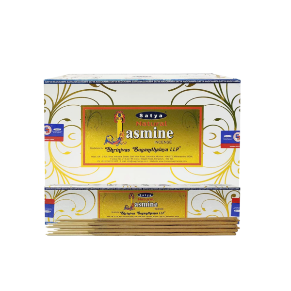 NAG CHAMPA SATYA INCENSE - NATURAL JASMINE - Image 2