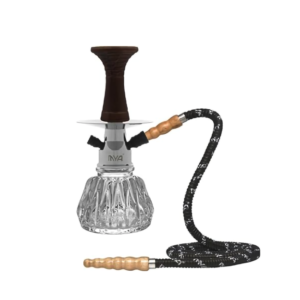 MYA HERAA CLEAR GLASS HOOKAH – ASSORTED