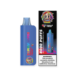 DUMMY 5% NIC 8000PUFFS DISPOSABLE – TROLLZ TWIST