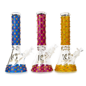 LG 319 CHAIN AND CRYSTAL BEAKER