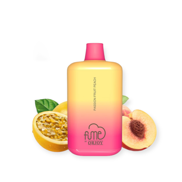 FUME RECHARGE 5000 PUFFS DISPOSABLE - PASSIONFRUIT PEACH