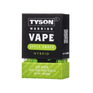 TYSON LIVE RESINS 3G WARRIOR DISPOSABLE HYBRID – APPLE SMAH