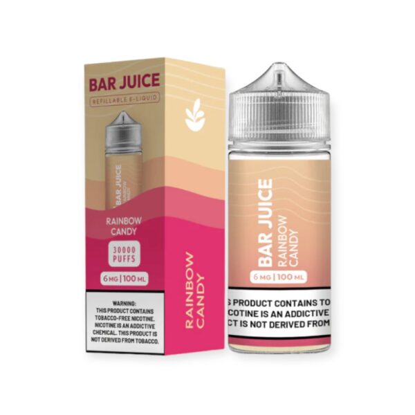 BAR  100ML JUICE 6MG - RAINBOW CANDY