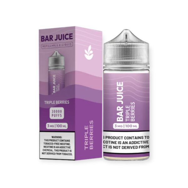 BAR  100ML JUICE 3MG - TRIPLE BERRIES