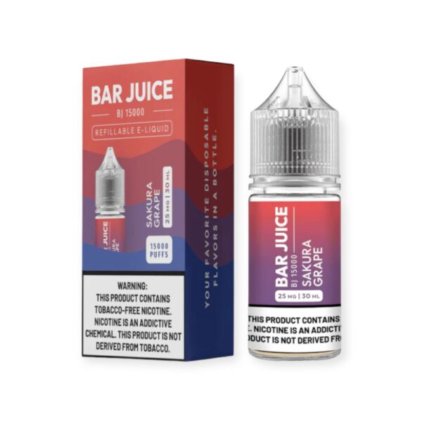 BAR  30ML JUICE 25MG - SAKURA GRAPE