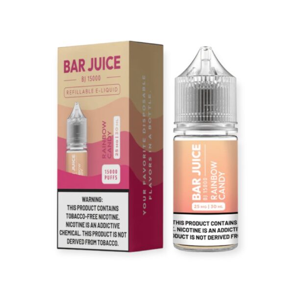 BAR  30ML JUICE 25MG - RAINBOW CANDY
