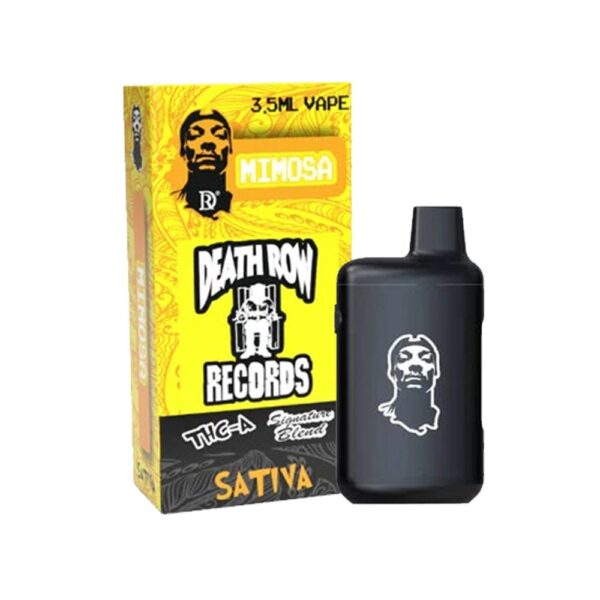 DEATHROW RECORDS SIGNATURE BLEND THCA  3.5ML DISPOSABLE SATIVA - MIMOSA