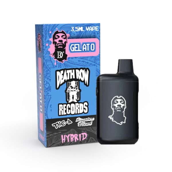 DEATHROW RECORDS SIGNATURE BLEND THCA  3.5ML DISPOSABLE HYBRID - GELATO