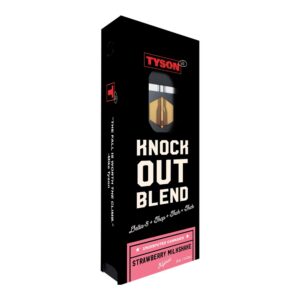 TYSON KNOCK OUT BLEND 2ML  DISPOSABLE HYBRID – STRAWBERRY MILKSHAKE