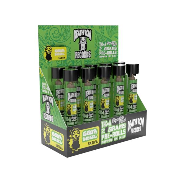 DEATHROW RECORDS THCA 2G PRE ROLL SATIVA - SOUR DIESEL