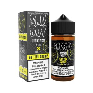 SADBOY 100ML JUICE 3MG COOKIE LINE – BUTTER COOKIE