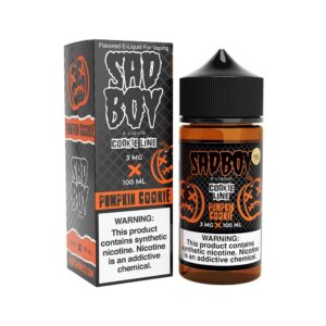 SADBOY 100ML JUICE 3MG COOKIE LINE – PUMPKIN COOKIE