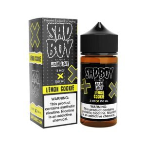 SADBOY 100ML JUICE 3MG JAM LINE – LEMON COOKIE