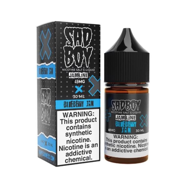 SADBOY 30ML JUICE 48MG JAM LINE - BLUEBERRY JAM COOKIE