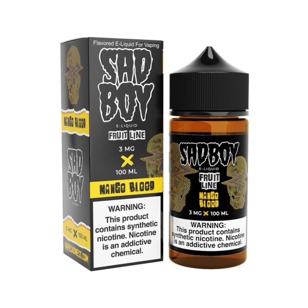SADBOY 100ML JUICE 3MG FRUIT LINE - MANGO BLOOD