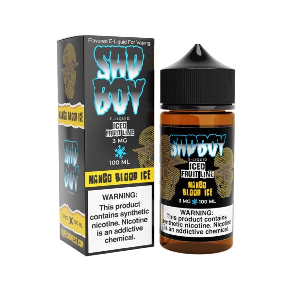 SADBOY 100ML JUICE 3MG ICE FRUIT LINE - MANGO BLOOD ICE
