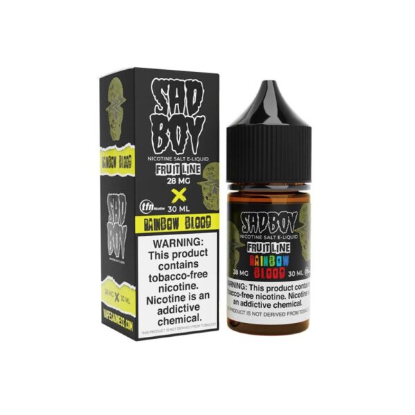 SADBOY 30ML JUICE 28MG FRUIT LINE - RAINBOW BLOOD