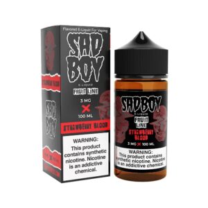 SADBOY 100ML JUICE 3MG FRUIT LINE – STRAWBERRY BLOOD