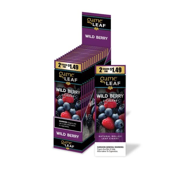 GAME FF CIG LEAF 2/1.49 - WILD BERRY