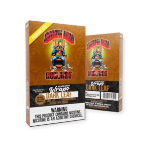 DEATHROW RECORDS  6CTS CUT LEAF WRAPS  – DARK LEAF