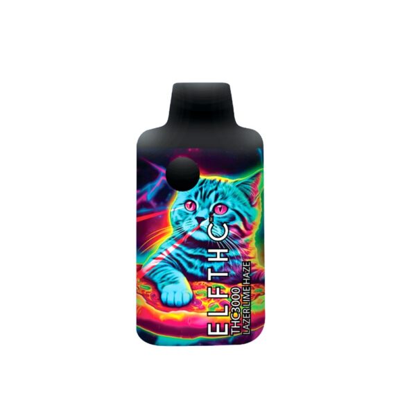 ELF THC  D8/THCP/THCX 3000MG HYBRID - LAZER LIME HAZE