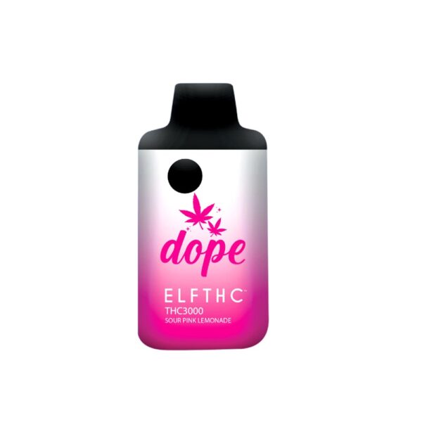 ELF THC  D8/THCP/THCX 3000MG HYBRID/INDICA - SOUR PINK LEMONADE