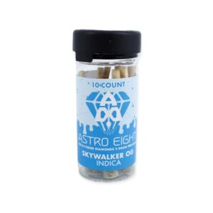 ASTRO EIGHT THCA/LIQUID DIAMONDS 2G PRE ROLLS INDICA – SKYWALKER OG