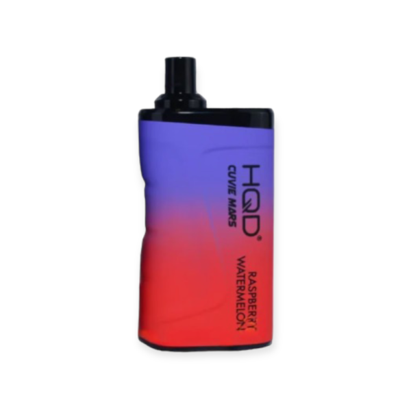 HQD CUVIE MARS 5% NIC DISPOSABLE - RASPBERRY WATERMELON - Image 3