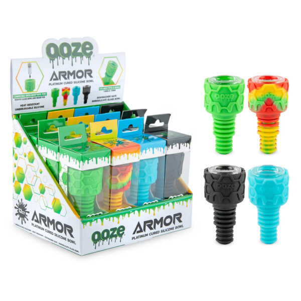 OOZE ARMOR SILICON BOWL DISPLAY