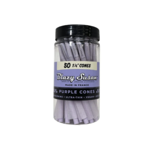 BLAZY SUSAN 1 1/4 50CTS PURPLE CONES