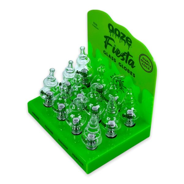 OOZE FIESTA GLASS GLOBES DISPLAY - Image 2
